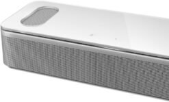 Bose Smart Ultra Soundbar con Dolby Atmos Plus Alexa, Bluetooth inalámbrico AI, sistema de sonido envolvente para TV, blanco