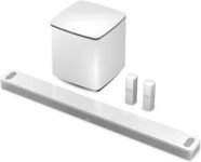 Bose Smart Ultra Soundbar con Dolby Atmos Plus Alexa, Bluetooth inalámbrico AI, sistema de sonido envolvente para TV, blanco