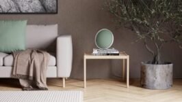 Defunc Home Altavoz Multiroom Inteligente 100W – Altavoz Bluetooth 5.0 Compatible con Alexa y Airplay2, Sonido Potente, Soporte de Pared o Suelo, Blanco