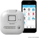 SKYLINK SK-250 Sistema Automatizador de Alarma de Seguridad Inalámbrico con Cámara Compatible con iOS, Android, Echo Alexa, Google Home e IFTTT, Sin Cuotas Mensuales, Blanco