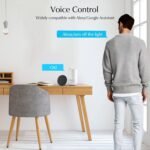 Mando a Distancia Inteligente con IR, Tuya IR+RF Universal para aparatos de Aire Acondicionado de TV, Infrarrojos de radiofrecuencia, Compatible con la aplicación Tuya Smart/Smart Life