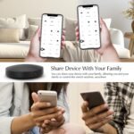 Mando a Distancia Inteligente con IR, Tuya IR+RF Universal para aparatos de Aire Acondicionado de TV, Infrarrojos de radiofrecuencia, Compatible con la aplicación Tuya Smart/Smart Life