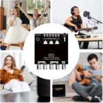 Placa amplificadora de audio, módulo receptor de sonido inalámbrico de 9,3 x 9 x 2,2 cm, circuito de aleación de aluminio de 2.1 canales, receptor de transmisión para altavoces, subwoofer