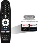 Smart Tech 32HH01K Televisor LED 32″ HD Smart TV con Whale OS, 4 HDMI, 60 Hz