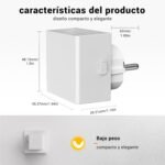 Emeritpro Luz nocturna con sensor crepuscular, luz nocturna LED, 3000 K, blanco cálido, brillo ajustable para habitaciones, pasillos, habitaciones de niños, paquete de 2