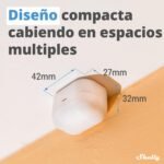 Shelly BLU Motion- Sensor de luz y movimiento Bluetooth, domótica, no requiere concentrador, compatible con Alexa y Google, aplicación iOS, Android, alcance hasta 9 metros