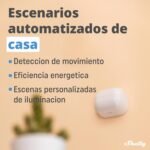Shelly BLU Motion- Sensor de luz y movimiento Bluetooth, domótica, no requiere concentrador, compatible con Alexa y Google, aplicación iOS, Android, alcance hasta 9 metros