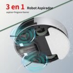 OKP K5B Robot Aspirador Blanco con Mando a Distancia