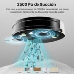 OKP K5B Robot Aspirador Blanco con Mando a Distancia