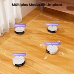 OKP K5B Robot Aspirador Blanco con Mando a Distancia