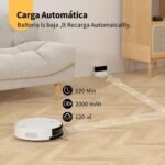 OKP K5B Robot Aspirador Blanco con Mando a Distancia