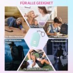 Alarma de bolsillo para mujeres, paquete de 2 llaveros de alarma personal de 130 dB, alarma de autodefensa, linterna, alarma de pánico, seguridad personal, mujeres, niños, personas mayores