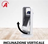 ARDES AR4P20 Calentador de ventilador cerámico de torre Oscilación automática Temporizador vertical 12h Control remoto digital silencioso y pantalla táctil