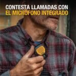 DEWALT Altavoz Bluetooth Portátil, Emparejamiento Estéreo Inalámbrico, Impermeable, Magnético, Clip, Micrófono Incorporado, 10 Horas de Reproducción, Música/Llamadas Manos Libres
