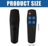 Controlador universal de TV, control remoto universal de TV con botón grande, función de aprendizaje Control remoto universal para personas mayores, TV y dispositivos de cable IR