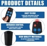Controlador universal de TV, control remoto universal de TV con botón grande, función de aprendizaje Control remoto universal para personas mayores, TV y dispositivos de cable IR