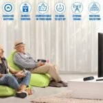 Controlador universal de TV, control remoto universal de TV con botón grande, función de aprendizaje Control remoto universal para personas mayores, TV y dispositivos de cable IR