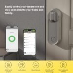 Yale Linus Smart Lock L2 – Plata – 05/103210/SI – Acceso sin llave – Instalación de bricolaje – Bloqueo/desbloqueo remoto – Llaves virtuales – Alertas en tiempo real