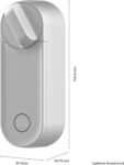 Yale Linus Smart Lock L2 – Plata – 05/103210/SI – Acceso sin llave – Instalación de bricolaje – Bloqueo/desbloqueo remoto – Llaves virtuales – Alertas en tiempo real
