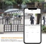 Imou Cámara IP WiFi Exterior 2K con Detección Humana, Cámara de Vigilancia WiFi IP67 Visión Nocturna Interior Exterior 30m, Alarma Instantánea, Compatible con Alexa y Google, Bullet 2C