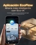 Batería EF EcoFlow STREAM Ultra X de 3,84 kWh para kit solar, entrada solar de 2800 W (4MPPT), dos puertos de CA de 2300 W, batería LFP de 6000 ciclos, control inteligente AI, Plug-and-Play