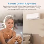 Mando a distancia inteligente Tuya con IR, eMylo IR RF universal para aires acondicionados de TV, radiofrecuencia infrarroja, compatible con la aplicación Tuya/Smart Life