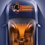 Calentador interior automático de 24 V, ajuste de doble esquina, calentamiento 50% más rápido, límite de corriente de denegación, escudo de seguridad para excursiones por carretera