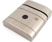 int_LOCK RF 2 Cerradura Electrónica Invisible de Alta Seguridad, Acabado en Níquel Mate.