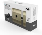 int_LOCK RF 2 Cerradura Electrónica Invisible de Alta Seguridad, Acabado en Níquel Mate.