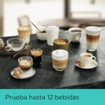 Siemens – Cafetera Superautomática, EQ6 plus s500, aromaDouble Shot, autoMilk Clean, ceramDrive, Display CoffeeSelect, Negro/Inox, TE655203RW