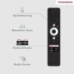 THOMSON Smart TV LED HD de 24 Pulgadas (60cm), Wi-Fi, Control por Voz, HDR10, Dolby Audio, Triple Sintonizador (Cable/Satélite/Antena), HDMI, USB, 1,5GB RAM, 8GB Flash – 24HT2S15
