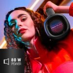 Altavoz Bluetooth Energy Sistem Hyperbeat (Bluetooth 5.3, True Wireless Stereo, Graves Profundos, Batería 15h, IPX6, Luces LED, Asistente de Voz)