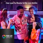 Altavoz Bluetooth Energy Sistem Hyperbeat (Bluetooth 5.3, True Wireless Stereo, Graves Profundos, Batería 15h, IPX6, Luces LED, Asistente de Voz)