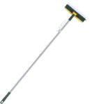 Fregadora de Pisos con Extractor, Cepillo para Pisos, Cepillo para Pisos con Raspador, Cepillo Multiusos para Mortero Giratorio de 180° y Cepillo de Cerdas Duras, Cepillo en Forma de V