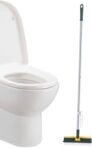 Fregadora de Pisos con Extractor, Cepillo para Pisos, Cepillo para Pisos con Raspador, Cepillo Multiusos para Mortero Giratorio de 180° y Cepillo de Cerdas Duras, Cepillo en Forma de V
