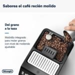 De’Longhi Eletta Explore Perfetto Cafetera Superautomática, Jarra de Leche Automática LatteCrema, 50 bebidas con un solo toque, Pantalla táctil a color, Gris oscuro (ECAM452.57.G)