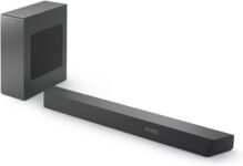 Philips Barra de sonido 3.1 con subwoofer inalámbrico TAB8507B/10