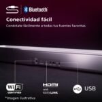 Philips Barra de sonido 3.1 con subwoofer inalámbrico TAB8507B/10