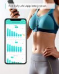 eufy C1 Báscula Inteligente con Bluetooth, Báscula de Baño Digital Inalámbrica con Medición de Grasa Corporal, 12 Medidas, Peso/Grasa Corporal/IMC, Análisis de Composición Corporal