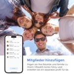 ViATOM Oxímetro de pulso Bluetooth profesional, monitor de sueño de muñeca portátil con alarma, medidor de oxígeno en sangre monitoreo continuo con informe compartible