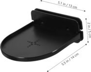 Amosfun 1 soporte para altavoz, montaje en pared, soportes para estante A-Lexa, soporte de salida, estantes de pared para Audio, enchufe Abs, almacenamiento WiFi