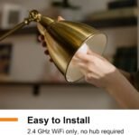 ANTELA Bombilla LED Inteligente WiFi E14 806lm, 16 Millones de Colores, Luz Fría Cálida 2700-6500K, Compatible con Alexa y Google Home, 15000 Horas, 2uds
