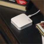 EMOS GoSmart ZigBee Gateway IP-1000Z Smart Home Hub Compatible con Tuya Smart Life Soporte Bluetooth 2.4GHz WiFi 6x6cm Blanco