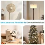 Pack de 3 Enchufes Inteligentes IP44 Impermeables de 2300 W con Mando a Distancia y Alcance de 70 m para Exteriores, Jardín y Dispositivos Eléctricos
