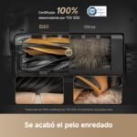 DREAME D20 Robot Aspirador, Succión 13.000 Pa, Doble Cepillo para Pelos de Mascotas, Navegación LDS, Aspiración y Fregado 2 en 1, Suelos y Alfombras, Negro