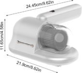 Aspirador de colchones – Aspirador de colchones portátil, Limpiador de camas portátil | Aspirador de colchón con sensor de ácaros del polvo, aspirador de colchón de alta eficiencia para