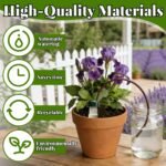 Dispensador de agua de 12 piezas para plantas de interior, riego de plantas, sistema de riego automático, picos de riego para balcones para un riego óptimo