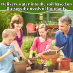 Dispensador de agua de 12 piezas para plantas de interior, riego de plantas, sistema de riego automático, picos de riego para balcones para un riego óptimo