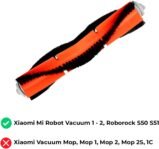 MIRTUX Essential Pack de repuestos compatibles con Xiaomi Mi Robot Vacuum 1 y 2 (no MOP). Kit de accesorios de repuesto para aspiradora Robots Xiaomi Roborock S50 S51