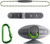 Boompods Aquablaster – Altavoz Bluetooth Inalámbrico, con Alexa Integrado, Exterior 11 cm Gris